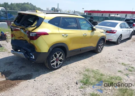 2023 Kia Seltos Sx Turbo из США, поврежденный, VIN KNDETCA20P7399170